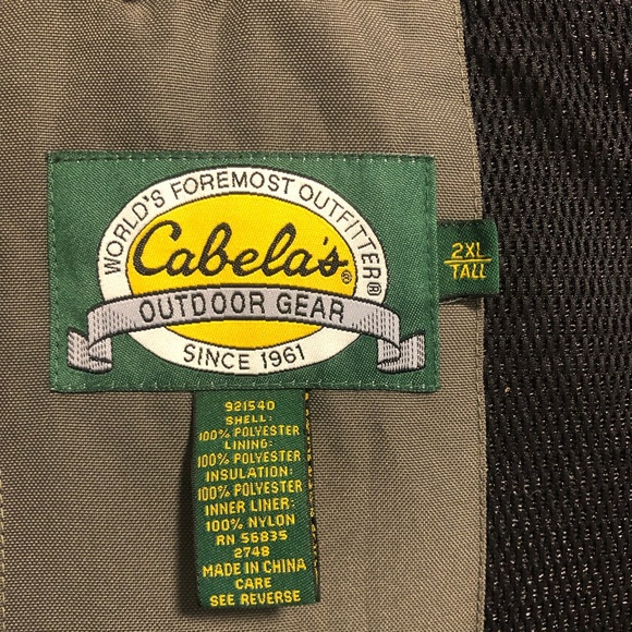 Cabelas Insulated Winter Hunting Snow Jacket Size XXL - Picture 2 of 8